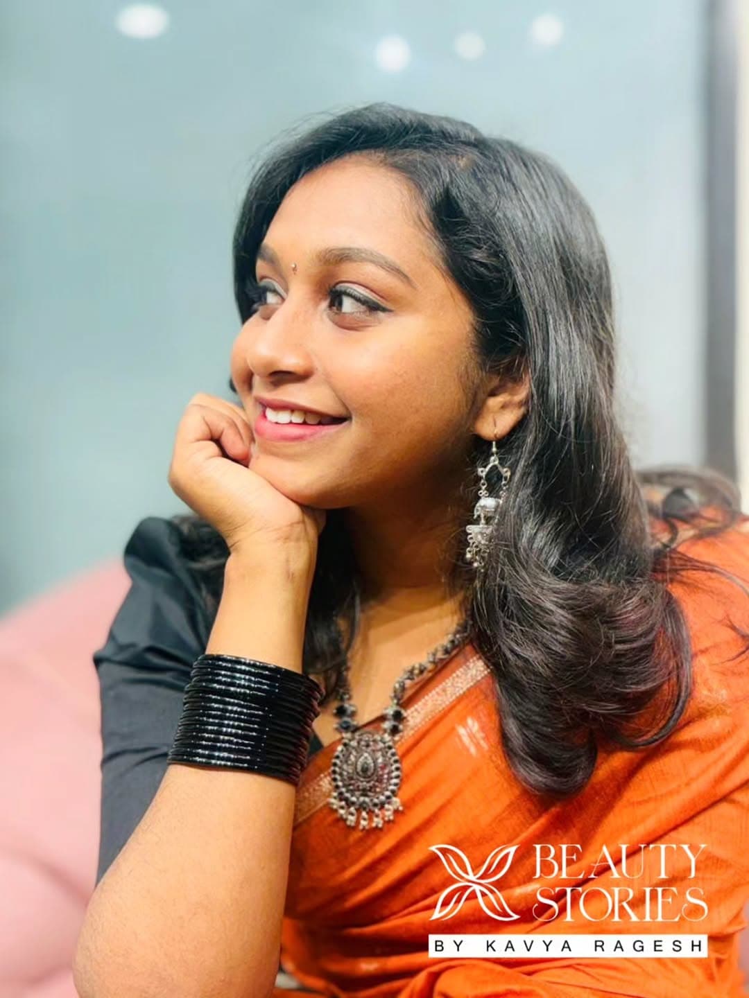 Beauty Stories Festive Saree Look transformation